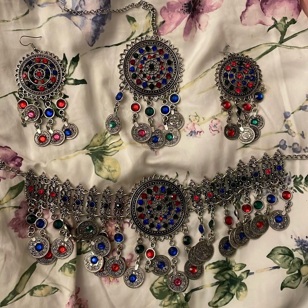 Afghan jewelry set